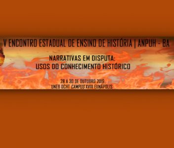 Eunápolis: Encontro sobre os usos do conhecimento histórico inscreve até 25/10